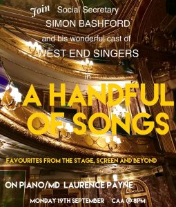 Simon Bashfords' "A Handful of Songs"