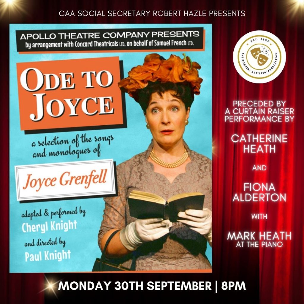 Ode to Joyce performed at the CAA London